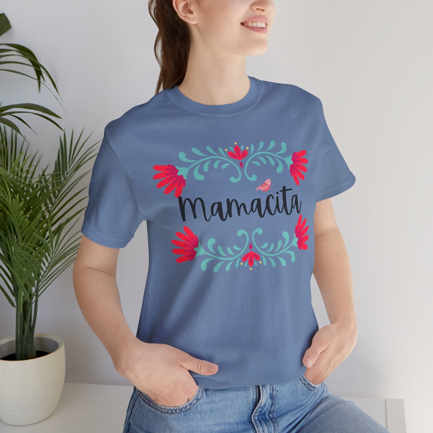 Mamacita- Mexican art inspired Floral Tee