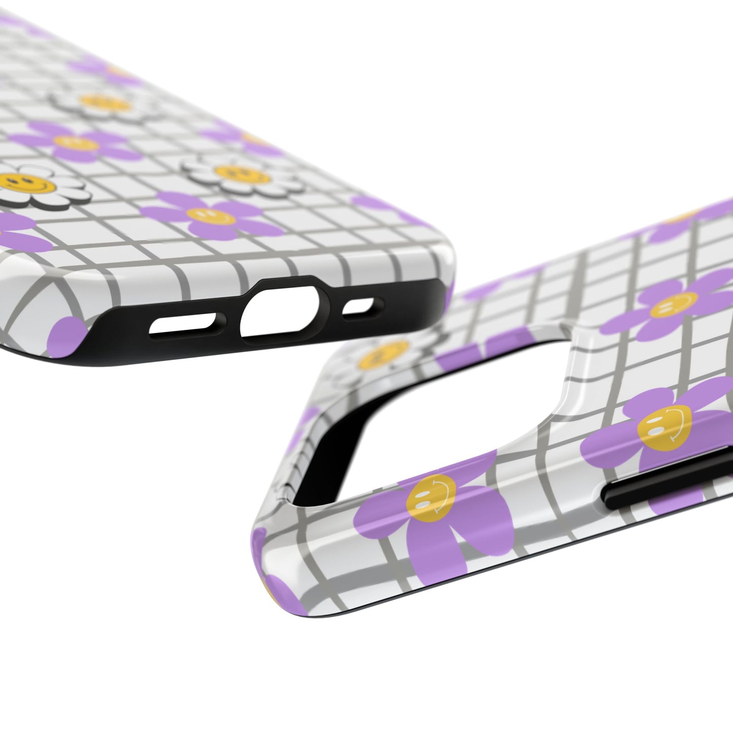 Phone Case - Flower Smiley Design