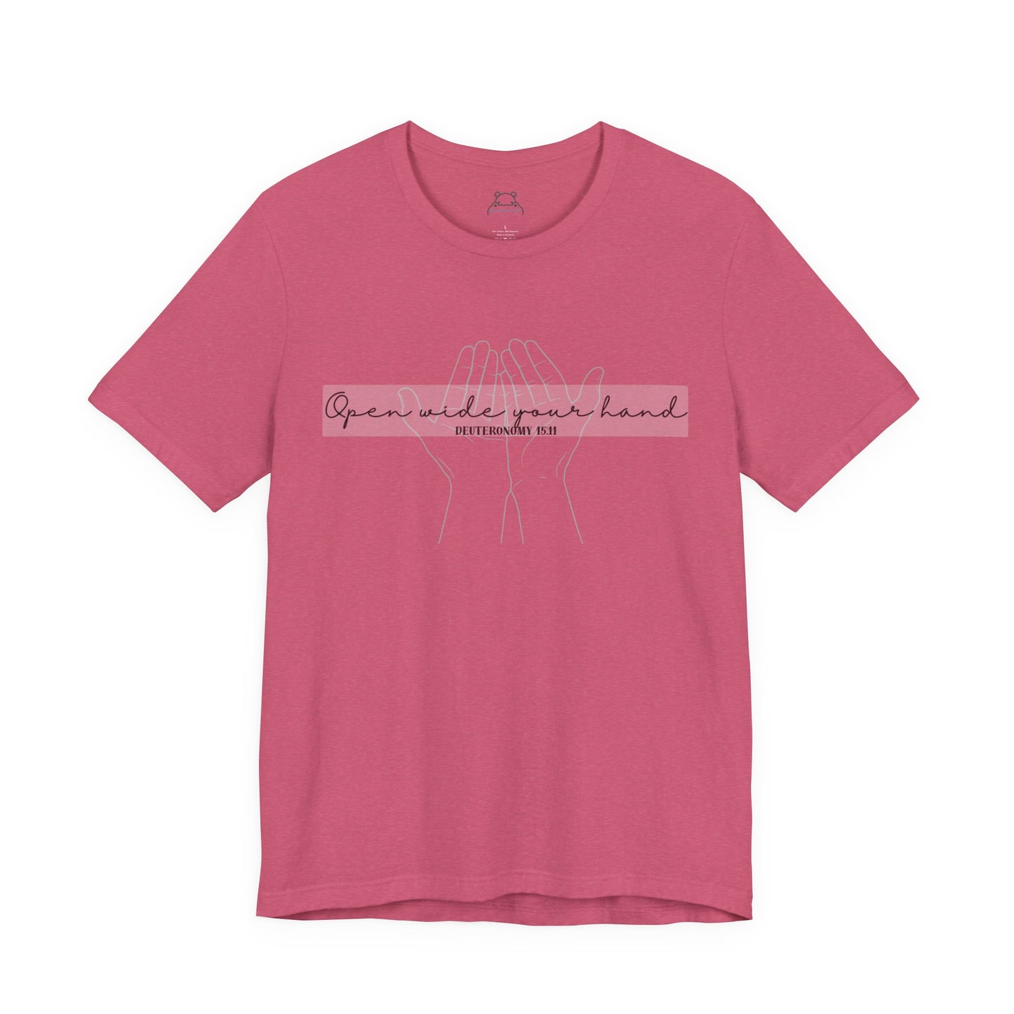 Open Wide your Hand - Christian Apparel