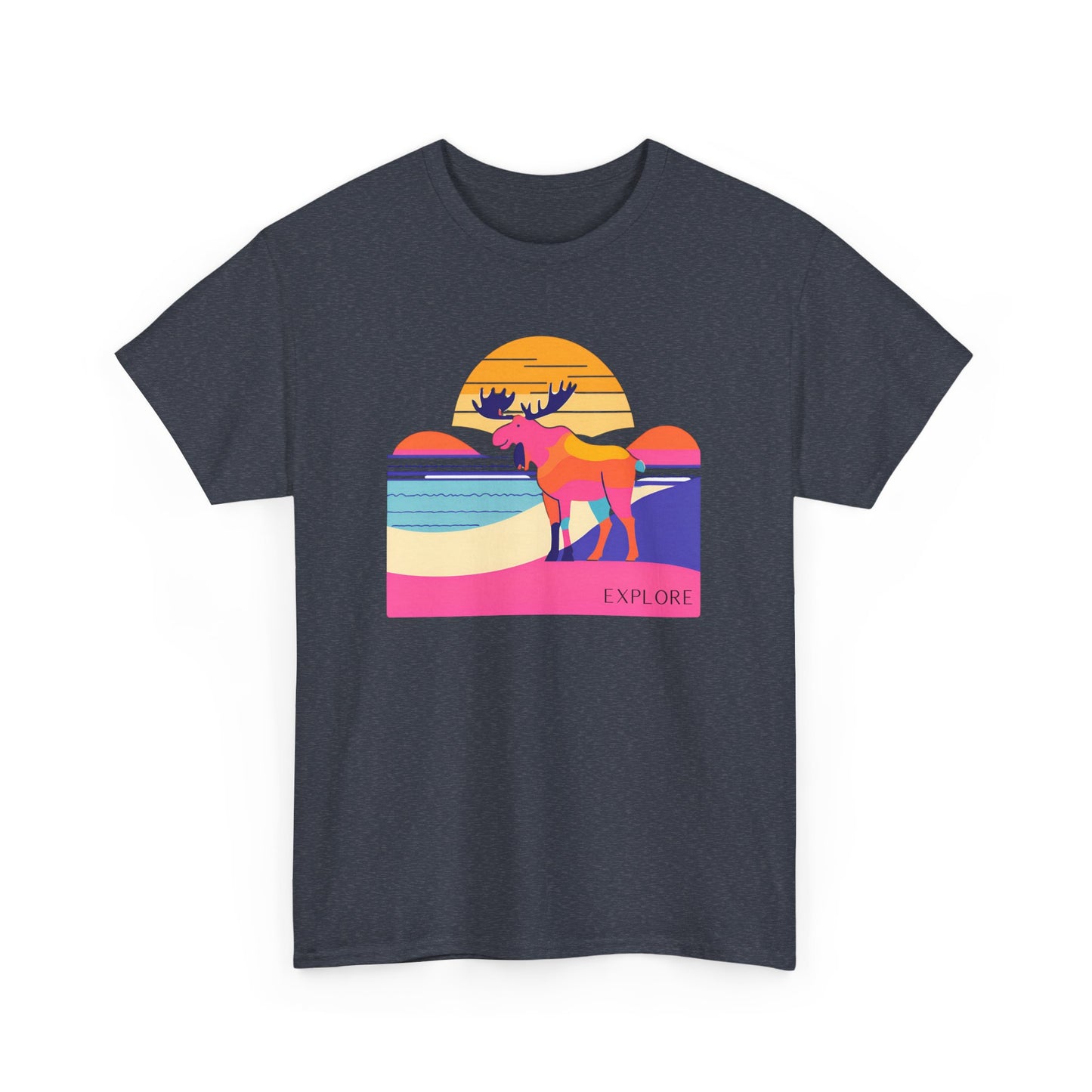 Explore Moose Tee - Adventure Lovers