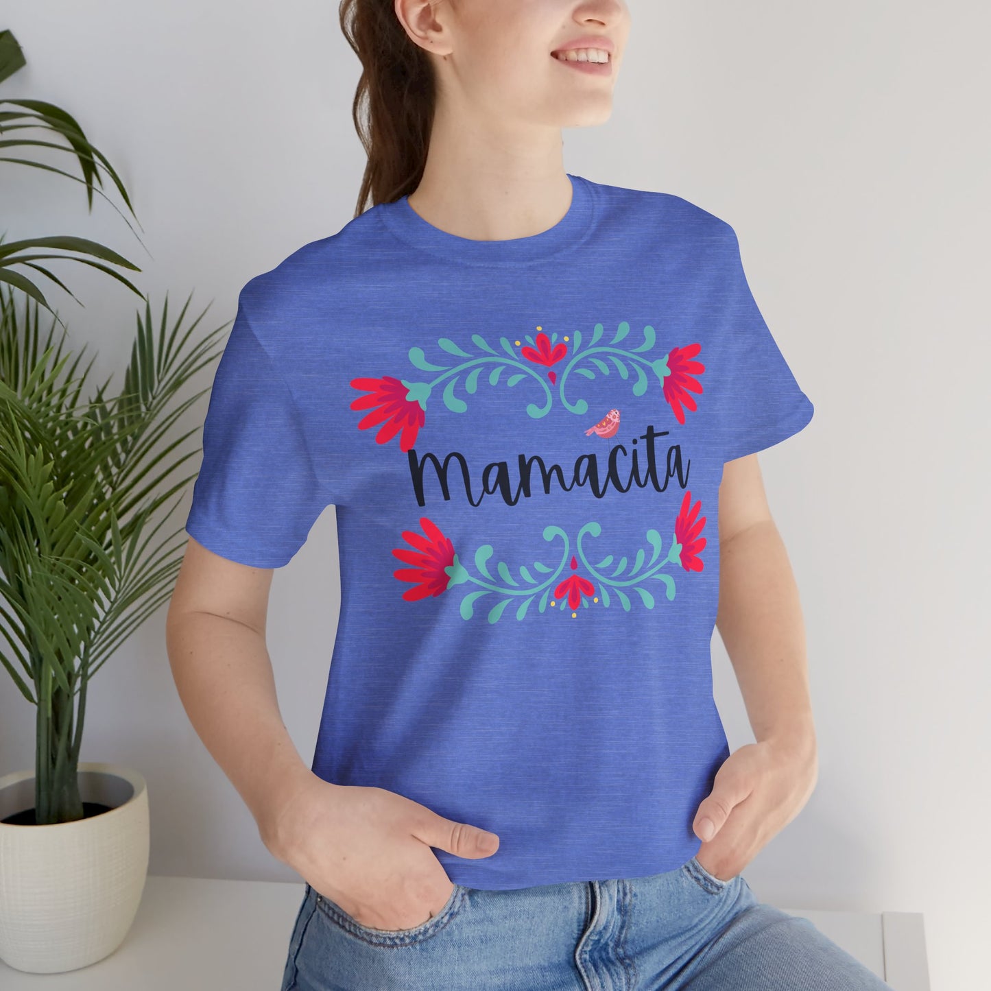 Mamacita- Mexican art inspired Floral Tee