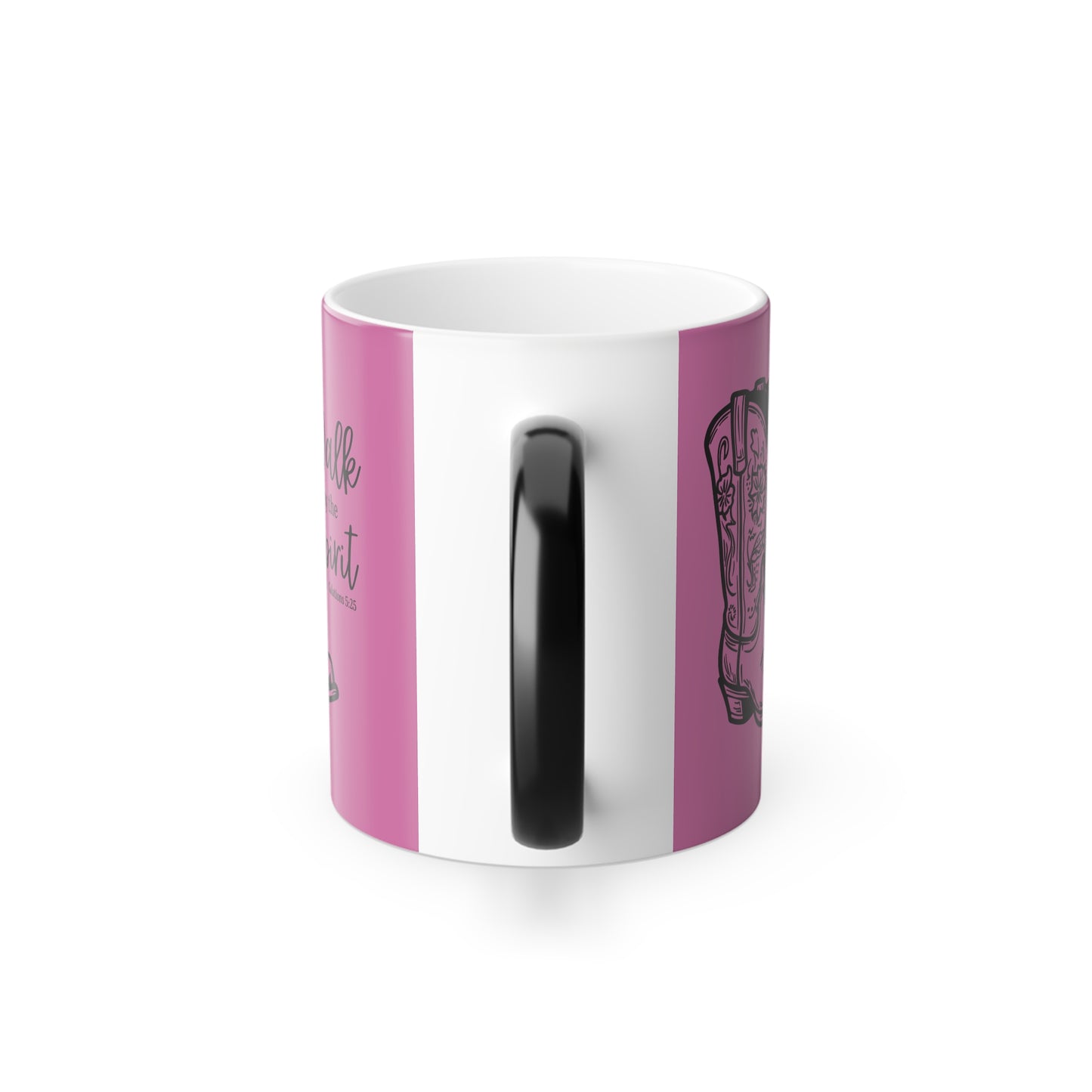Color Changing Mug Galatians 5:25 Walk by the Spirit Design - 11oz