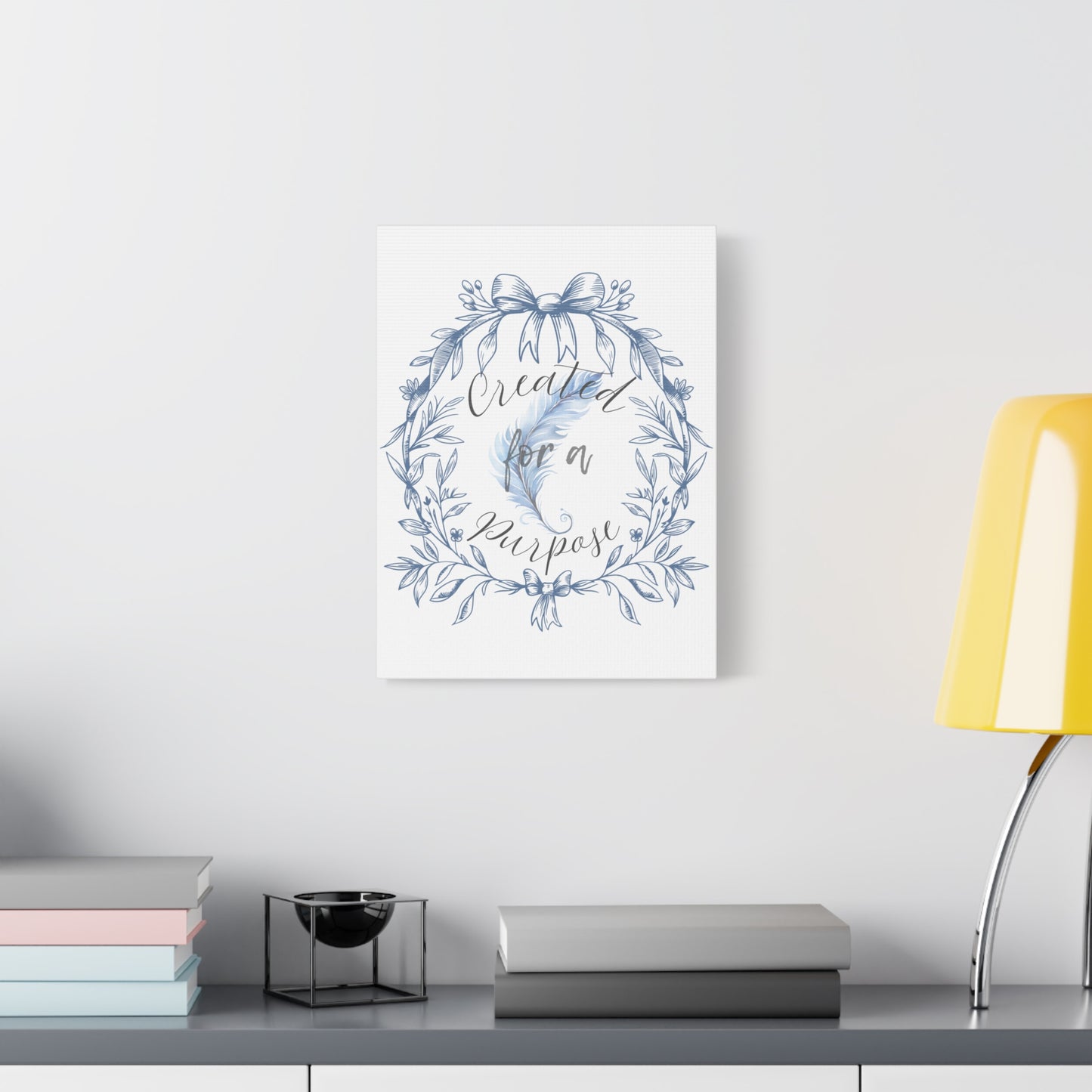 Inspirational Canvas Art - 'Created for a Purpose' Wall Decor