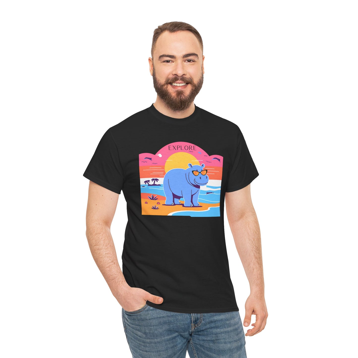 Happy Hippo Tee