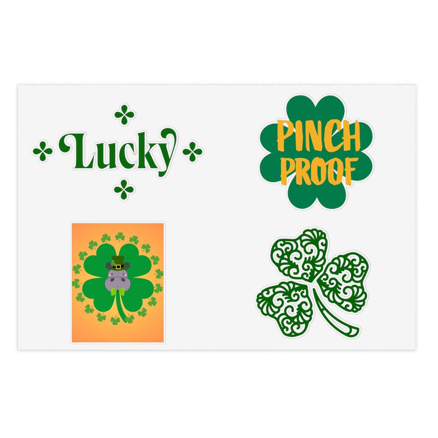 St Patty's Day Sticker Set
