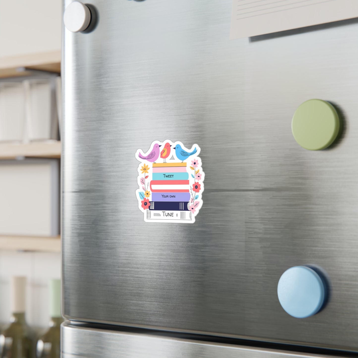 Tweet Your Own Tune-Vinyl Decal sticker