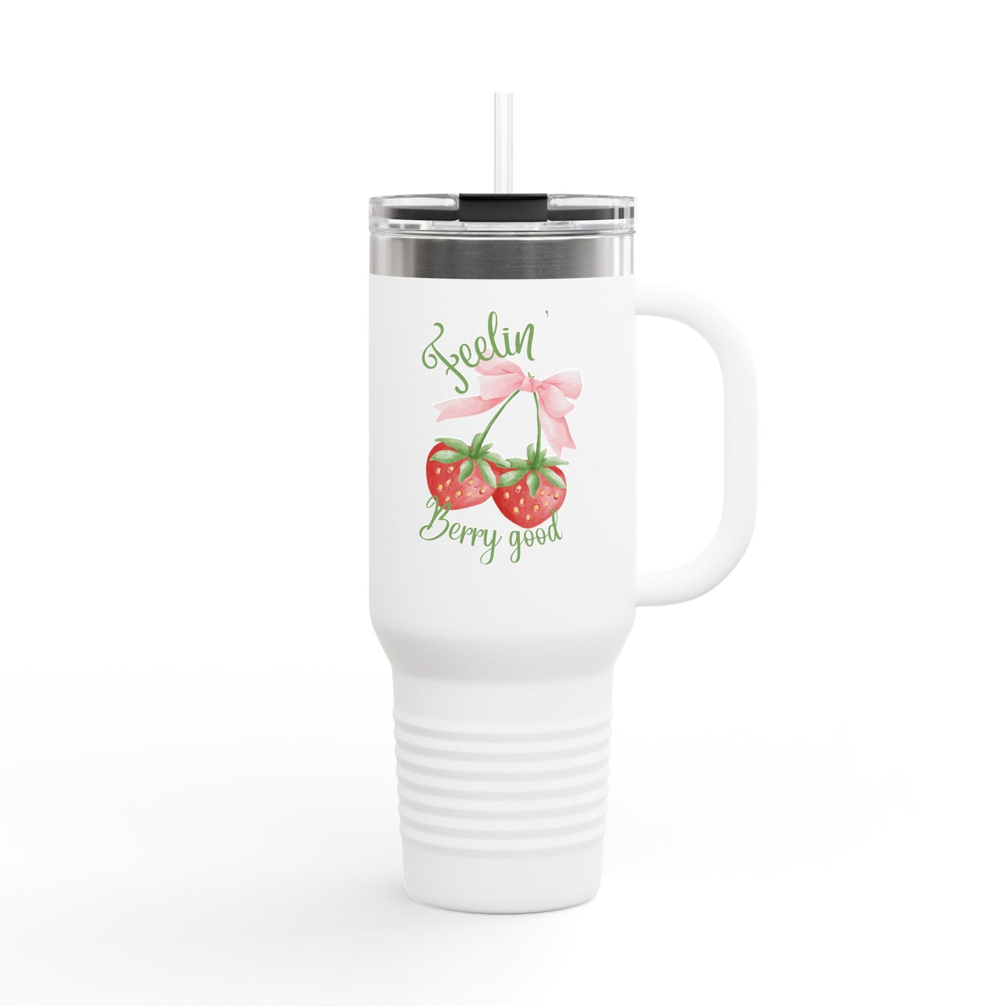 Feelin Berry Good Insulated 40oz Travel Mug