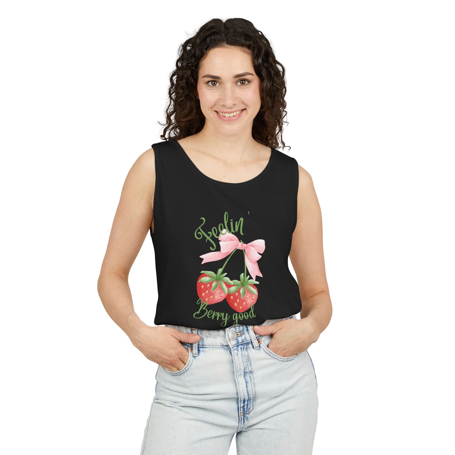 Feelin' Berry Good Unisex Tank Top