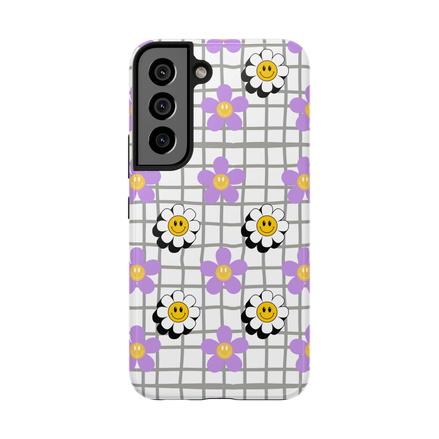 Phone Case - Flower Smiley Design