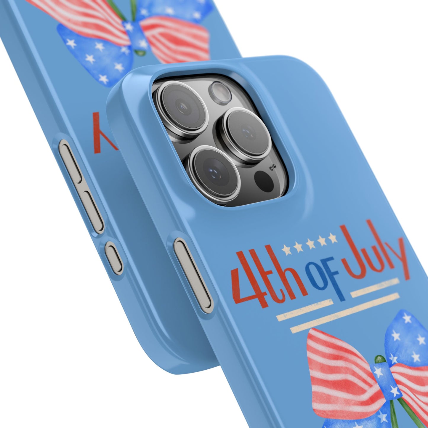 Patriotic Slim Phone Cases for 4th of July | Americana Accessories, Summer Gift, Holiday Celebration, Phone Protection
