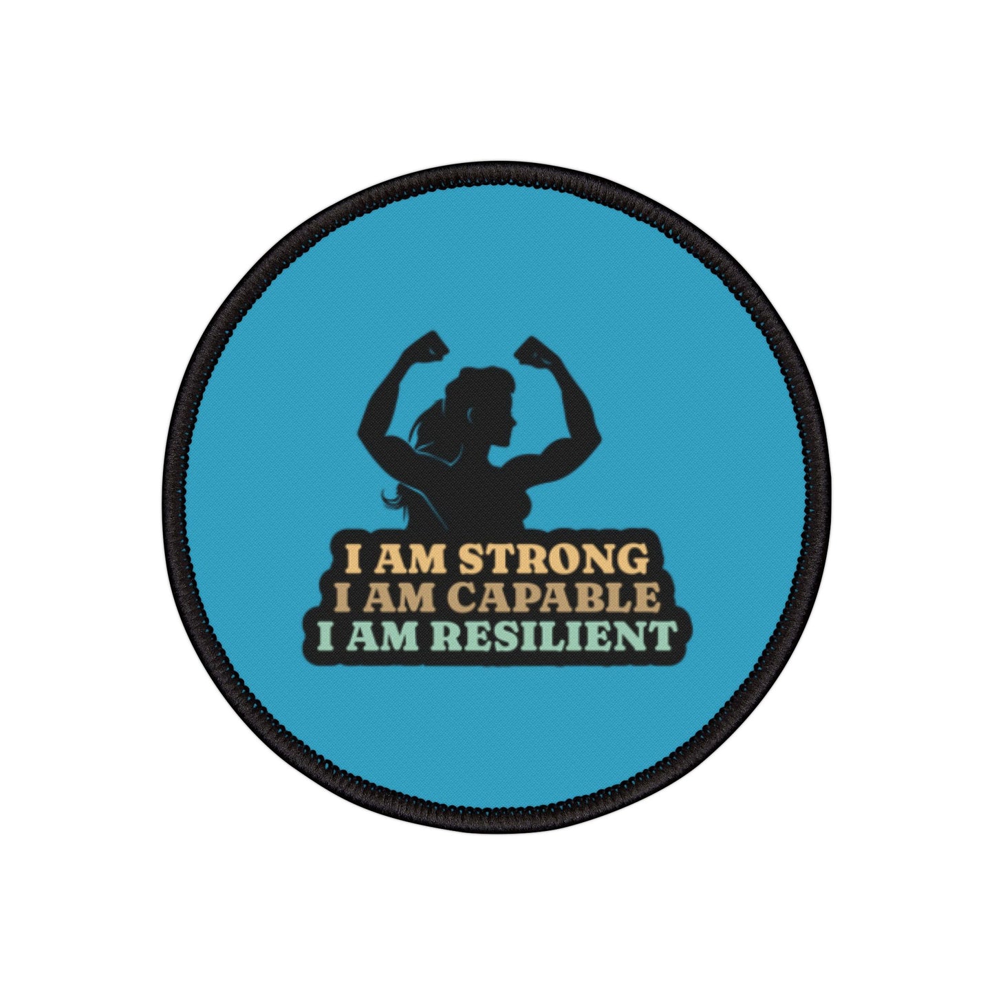 Iron-On Patches - Positive Affirmation, I am Strong