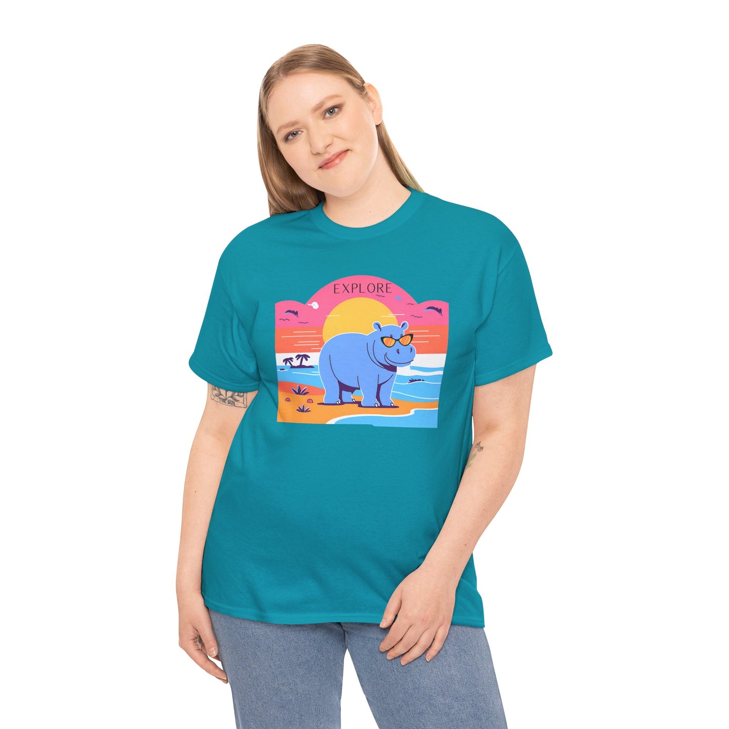 Happy Hippo Tee