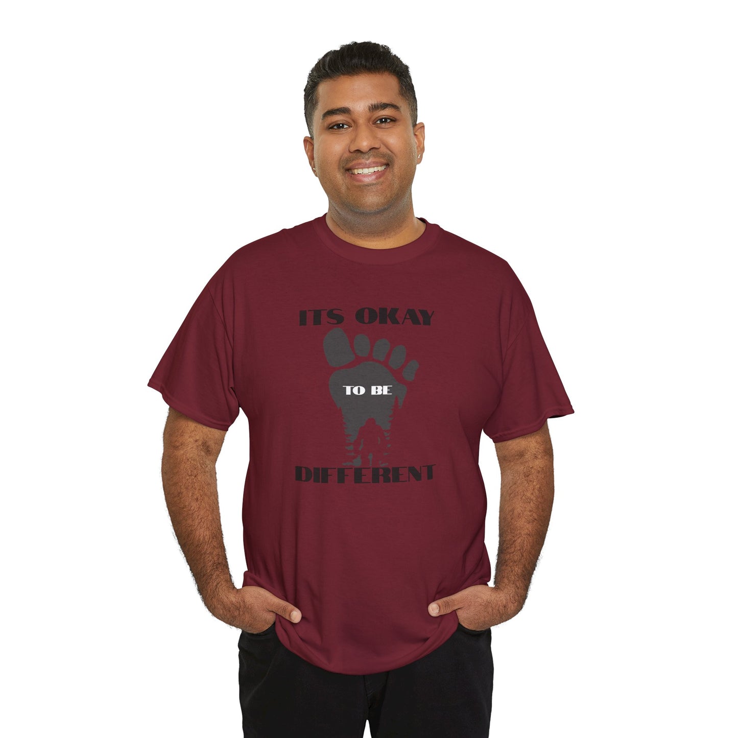 Big Foot Unisex Tee - Embrace Being Different