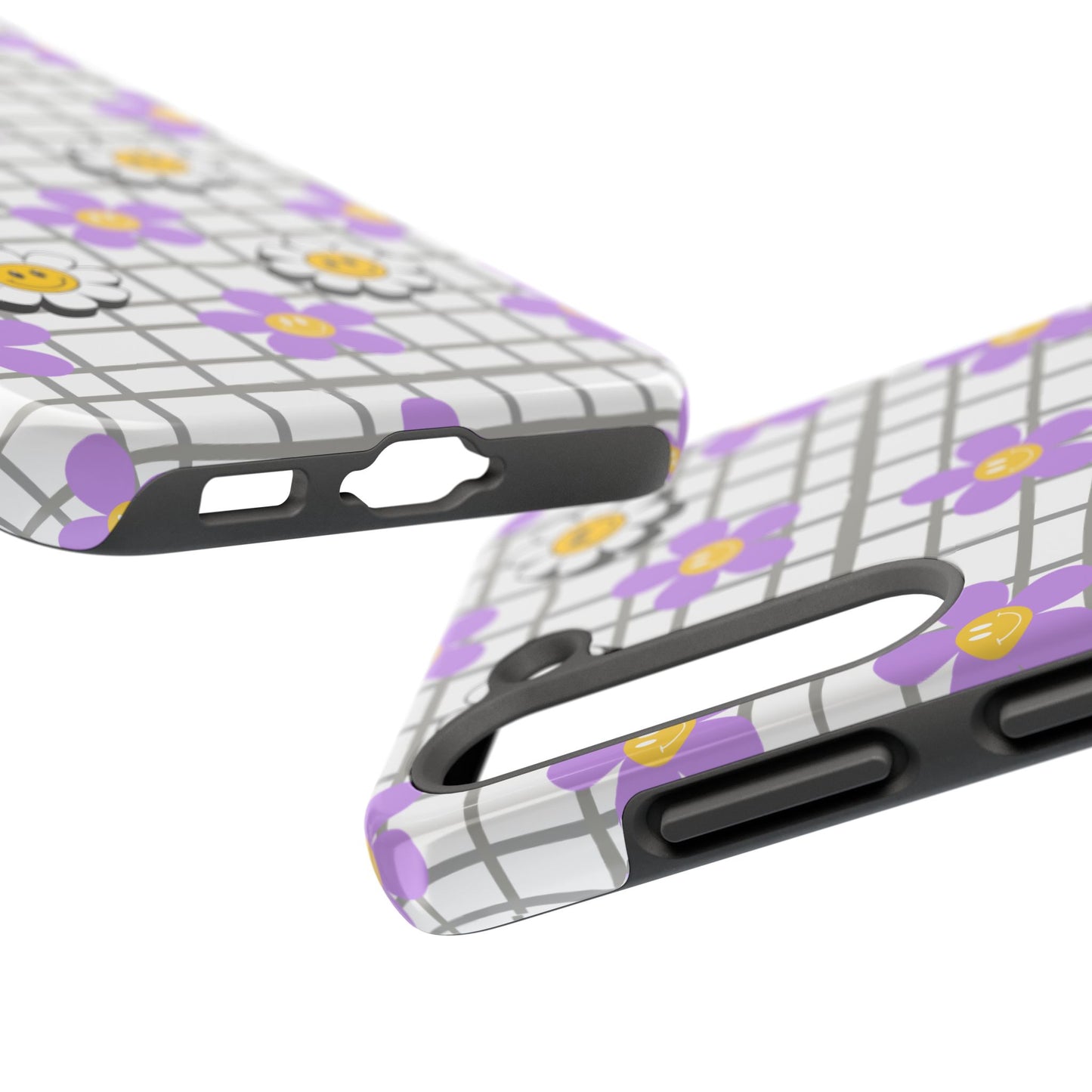 Phone Case - Flower Smiley Design