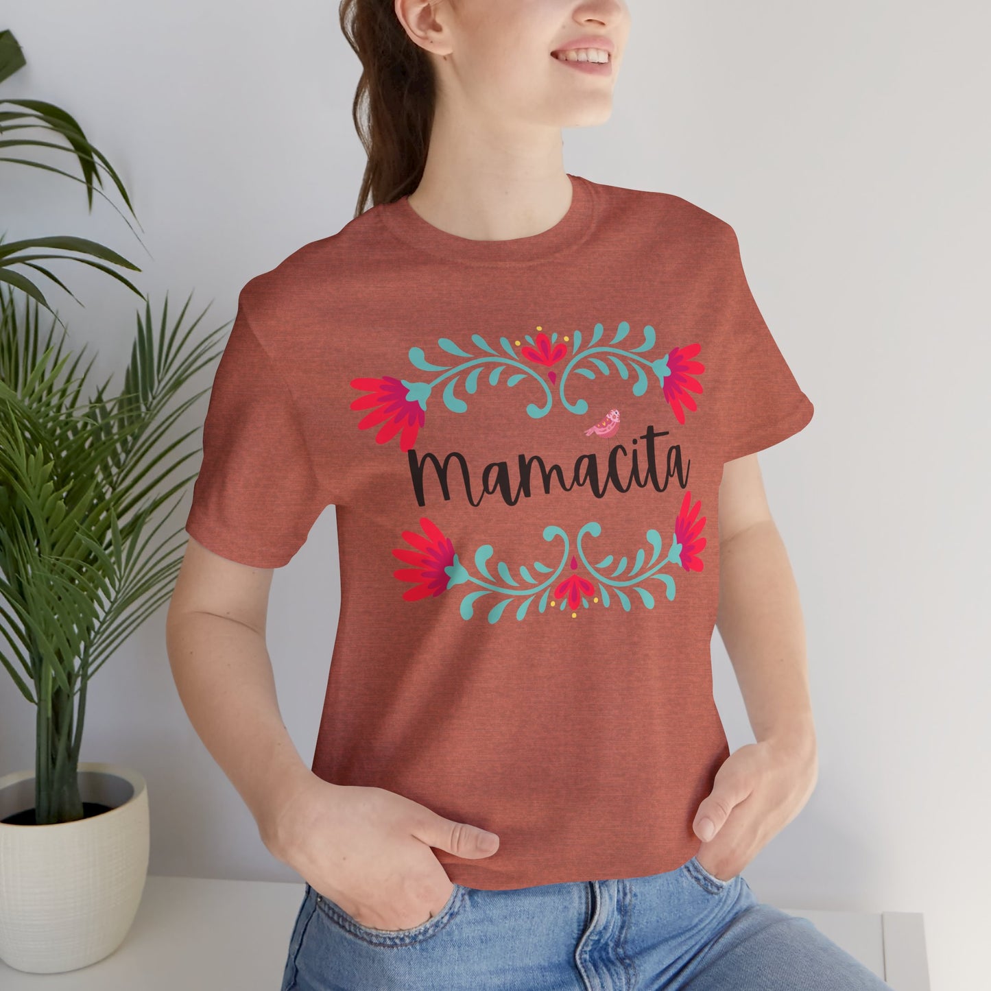 Mamacita- Mexican art inspired Floral Tee