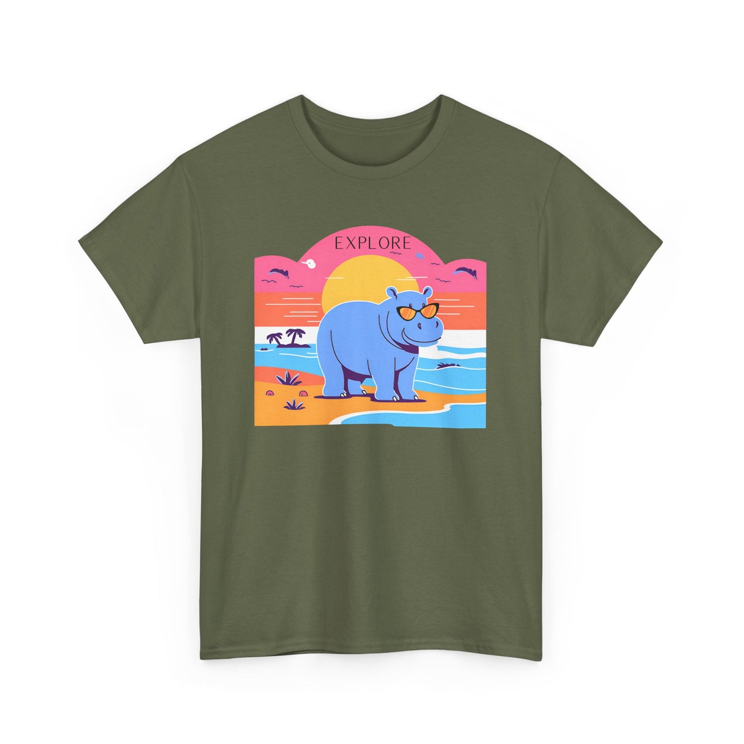 Happy Hippo Tee