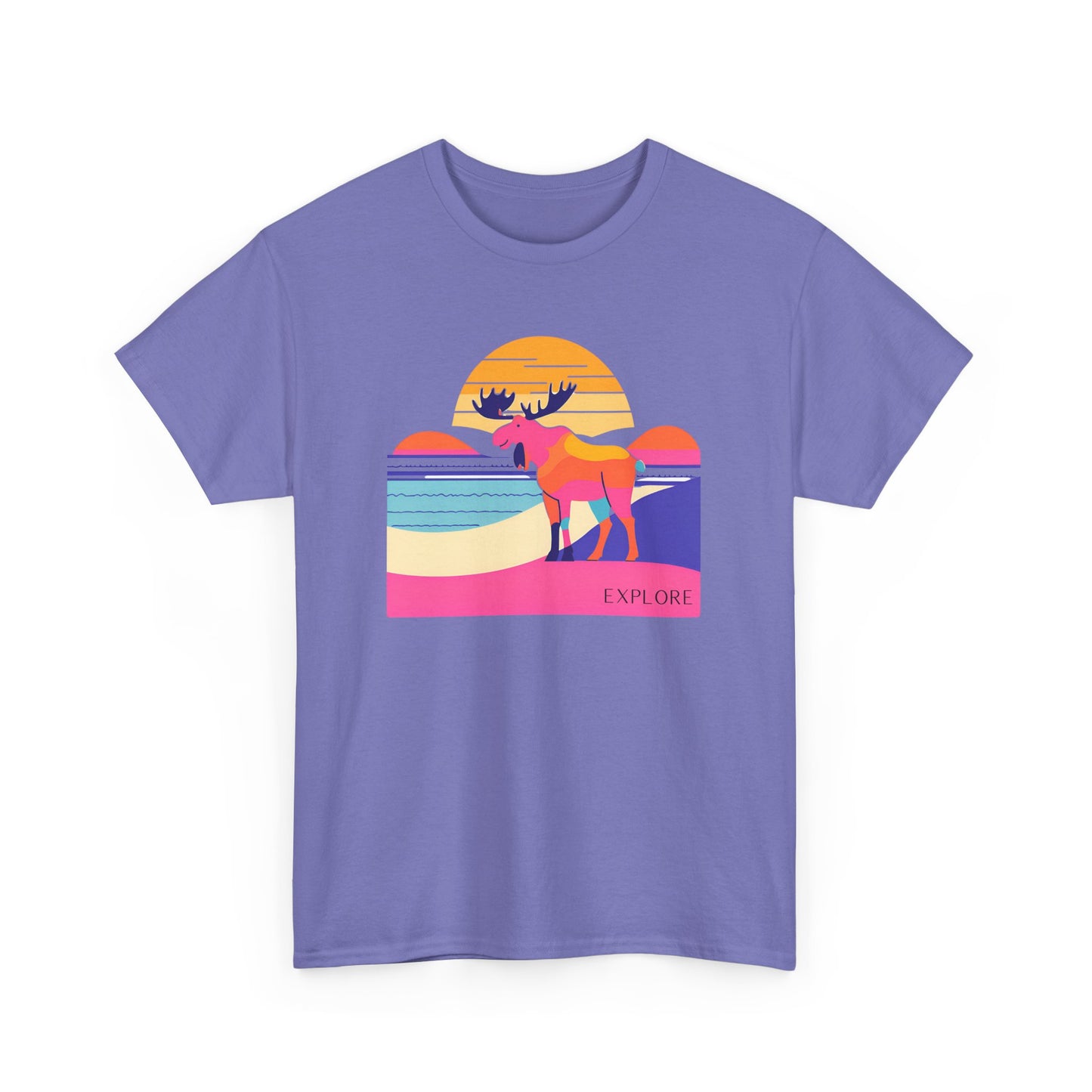 Explore Moose Tee - Adventure Lovers