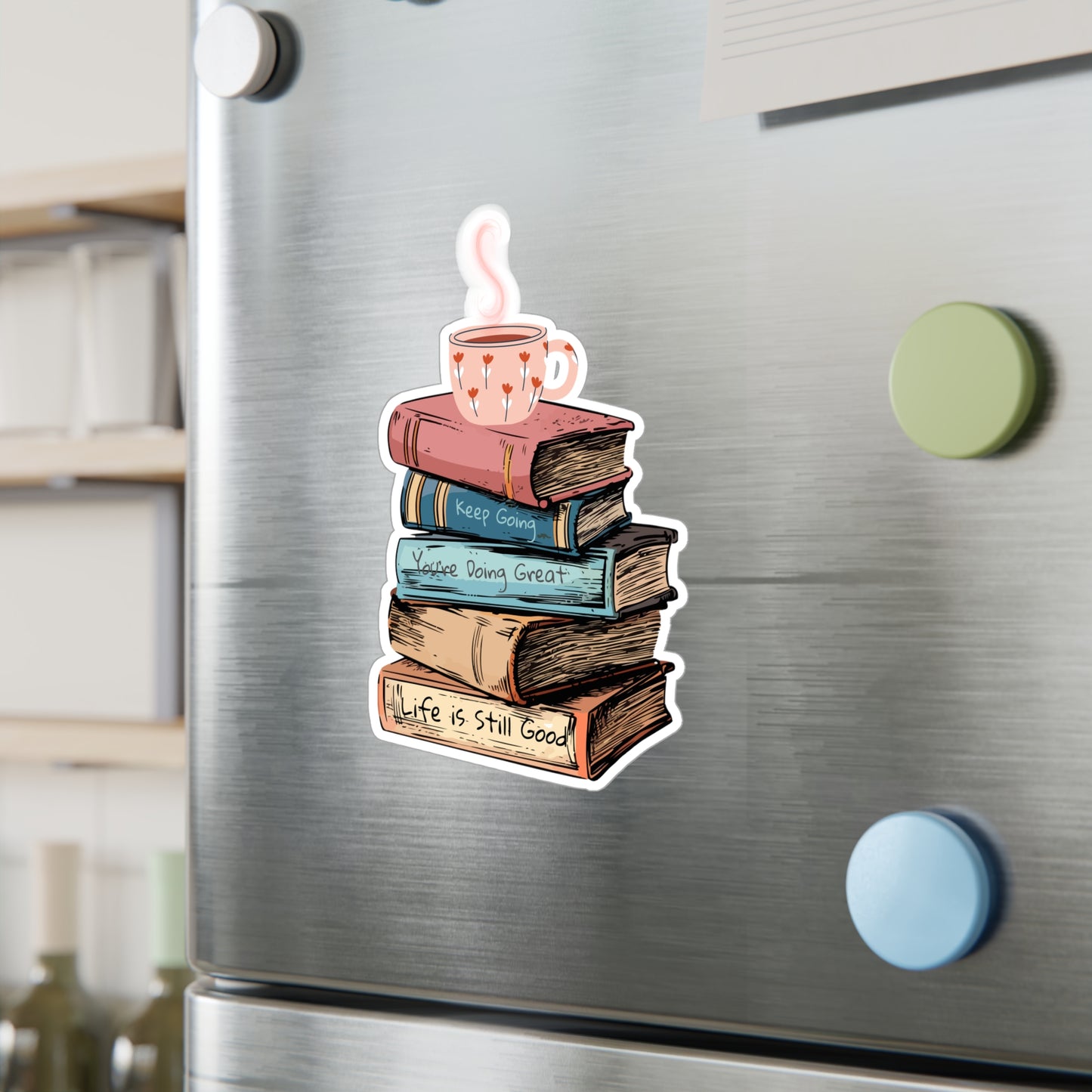 Book Lovers Keep Going Vinyl Decals