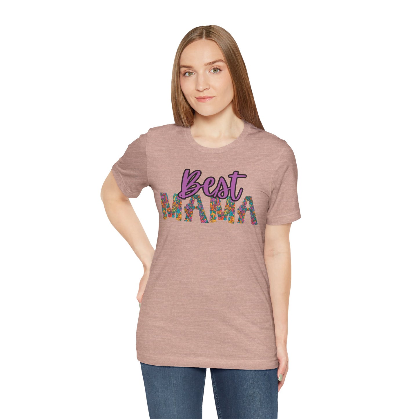 Floral 'Mama' Tee