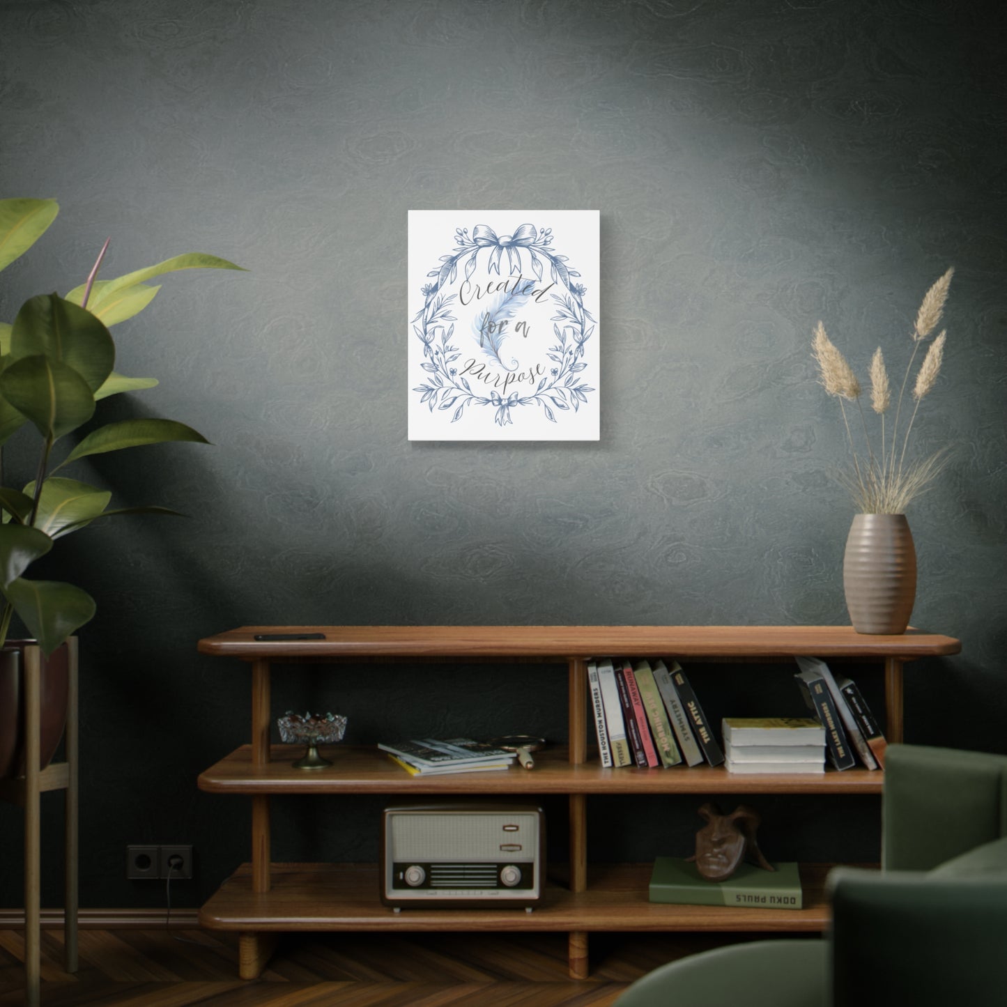 Inspirational Canvas Art - 'Created for a Purpose' Wall Decor