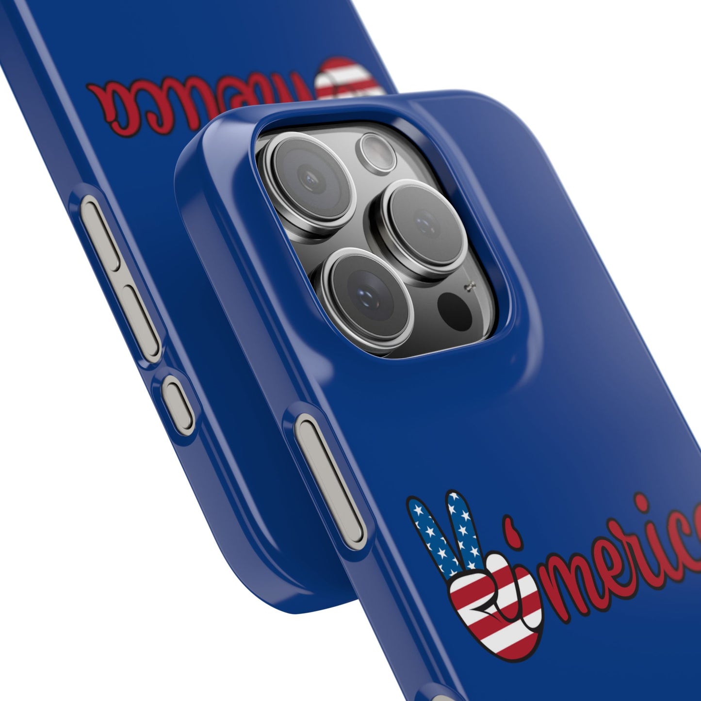 Slim Phone Case - 'Merica Design, Patriotic Phone Cover for Independence Day, 4th of July, USA Pride, Gift for Americans