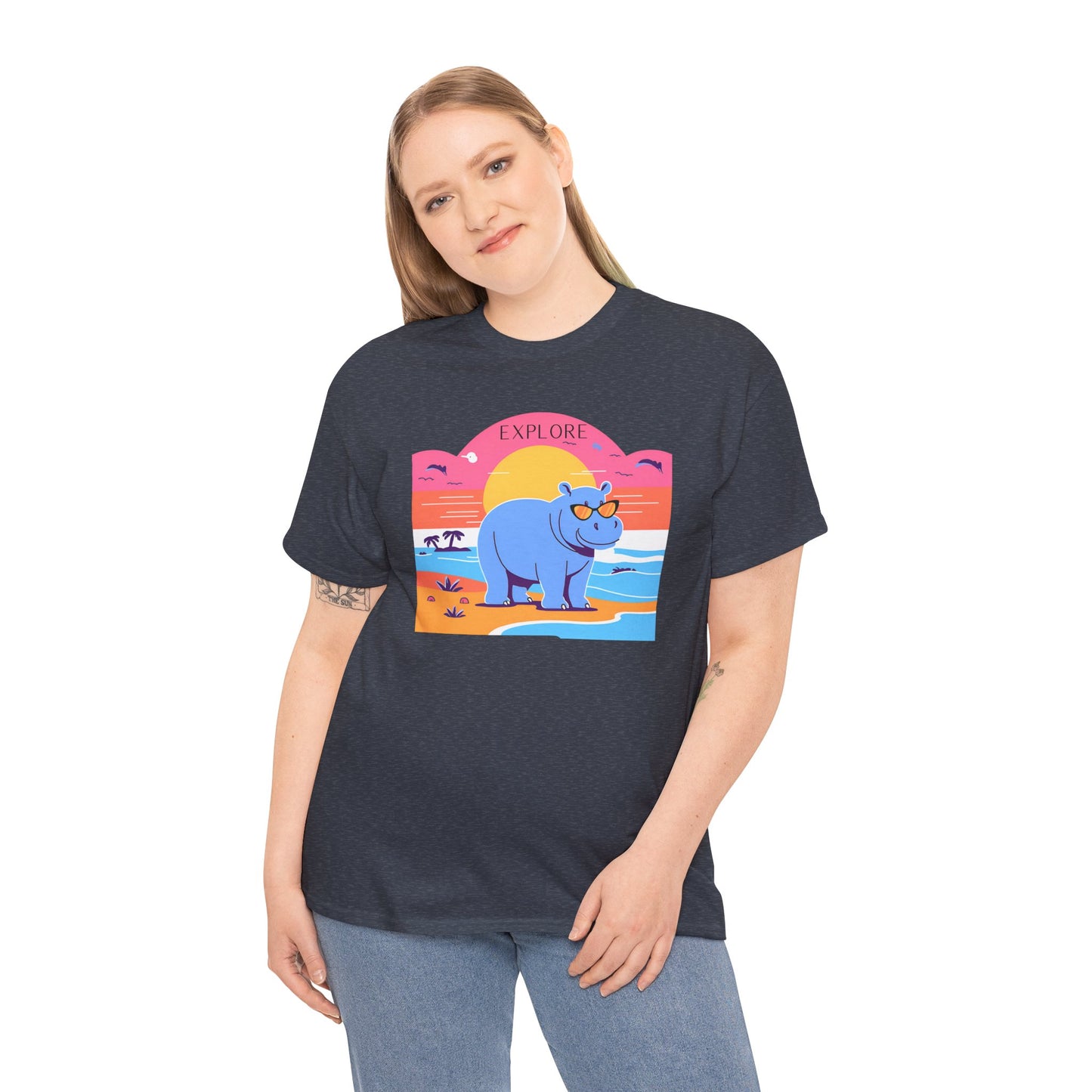 Happy Hippo Tee