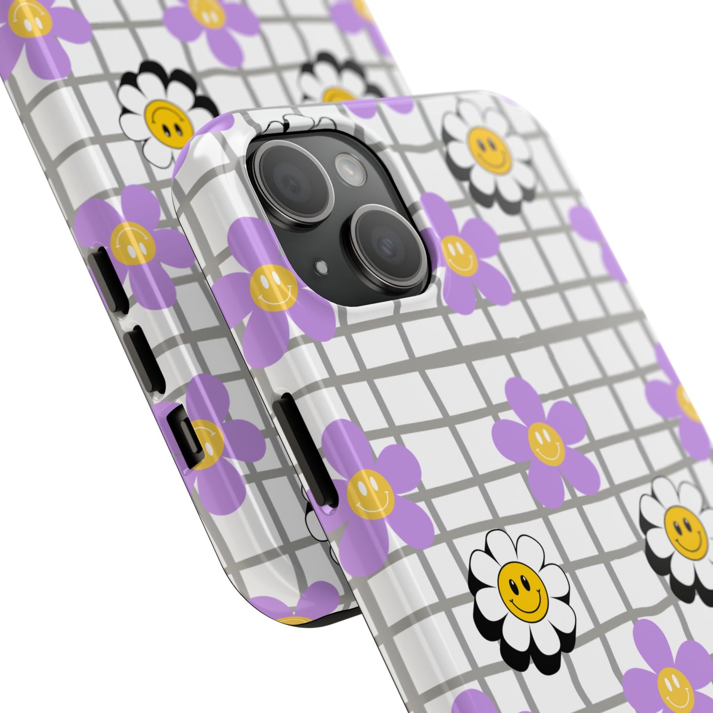 Phone Case - Flower Smiley Design