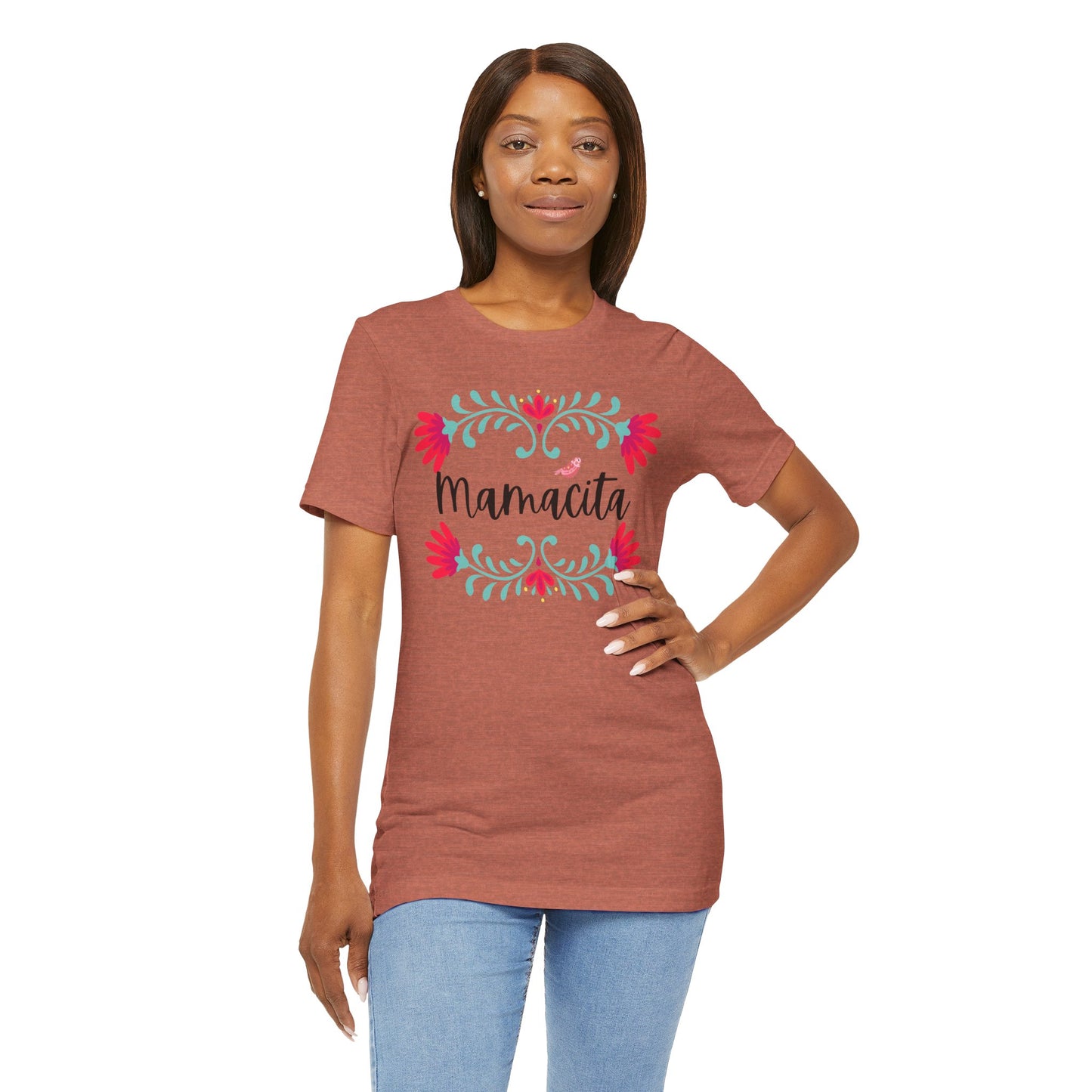 Mamacita- Mexican art inspired Floral Tee