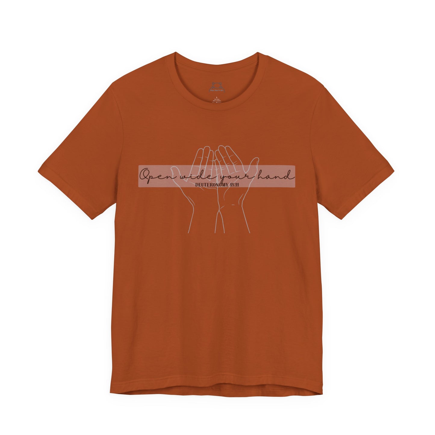 Open Wide your Hand - Christian Apparel