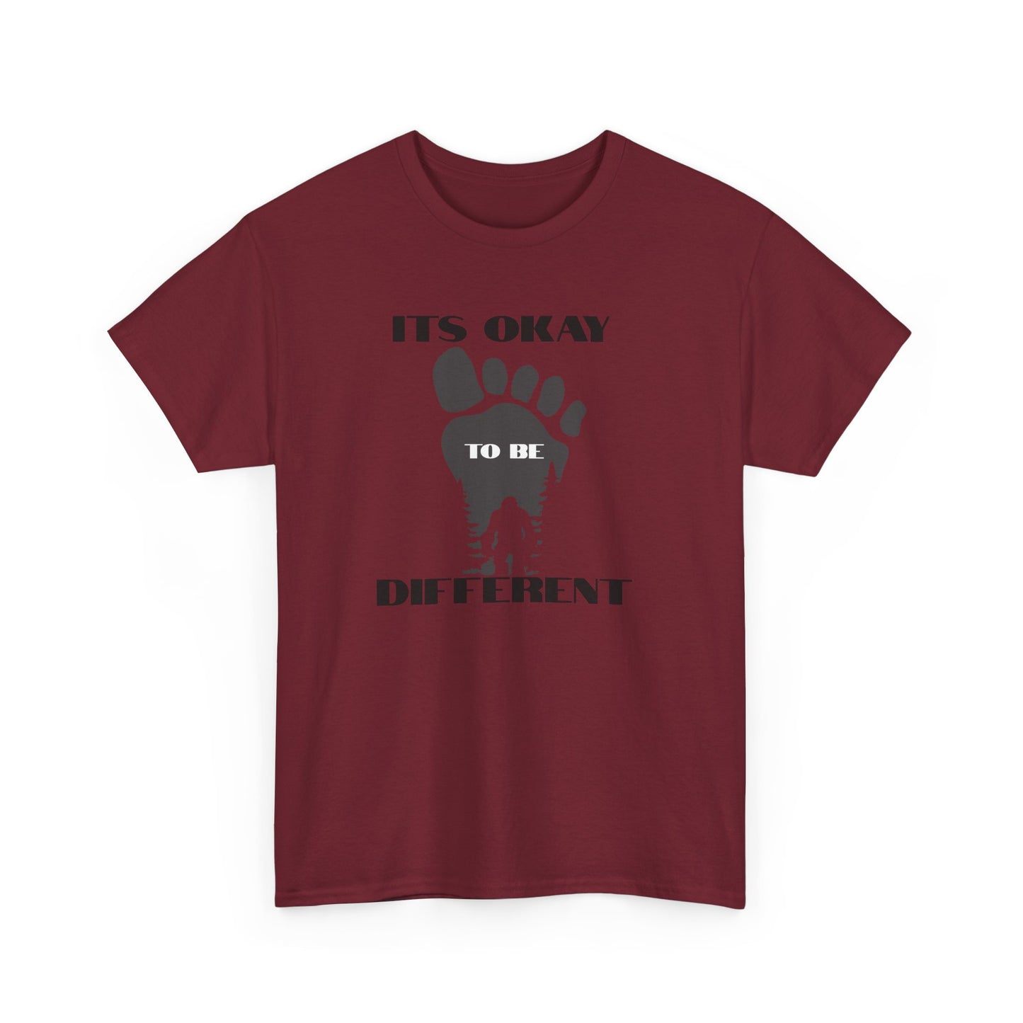 Big Foot Unisex Tee - Embrace Being Different