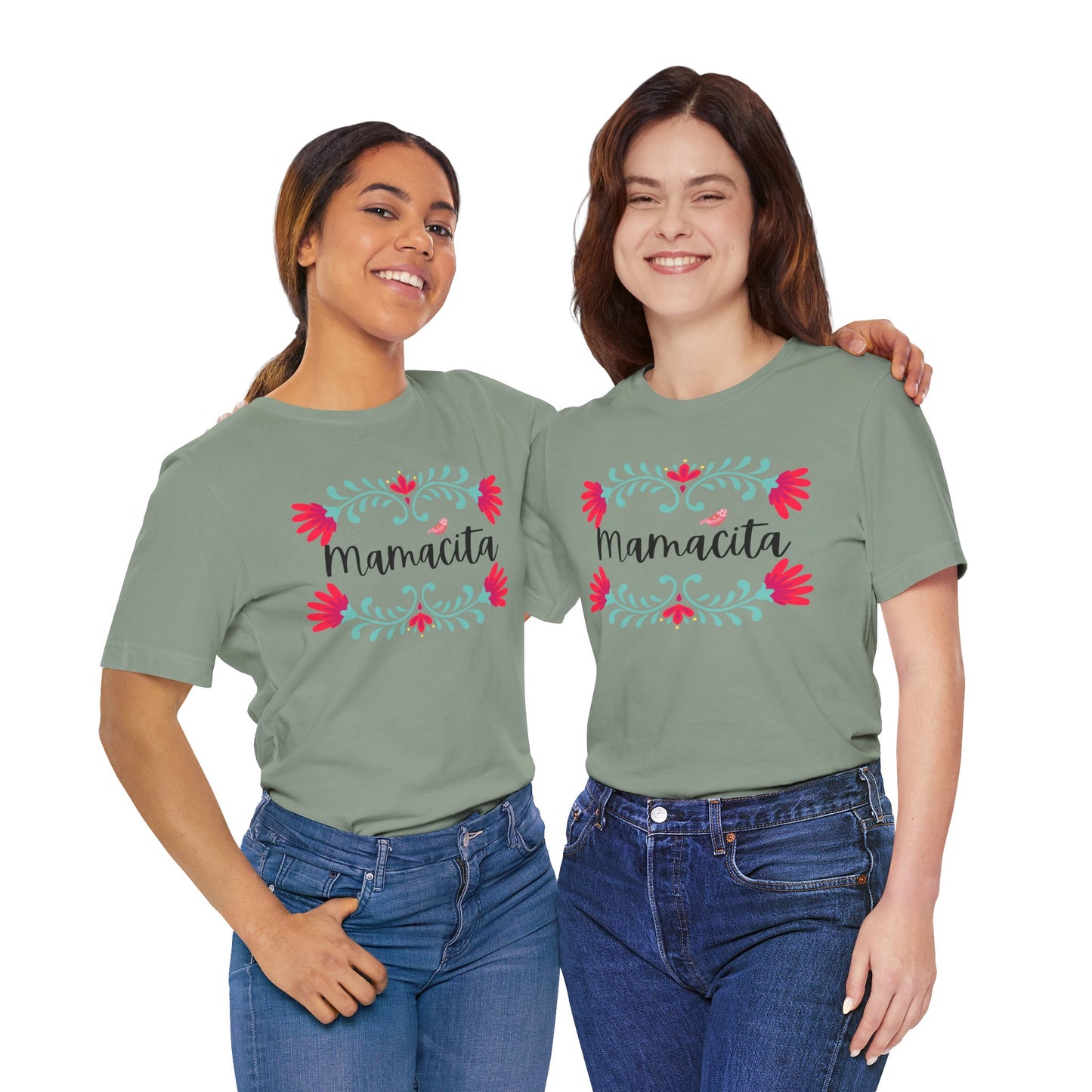 Mamacita- Mexican art inspired Floral Tee