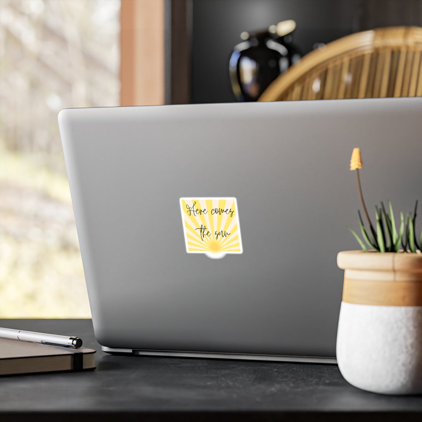 Vinyl Decal - Here Comes the Sun