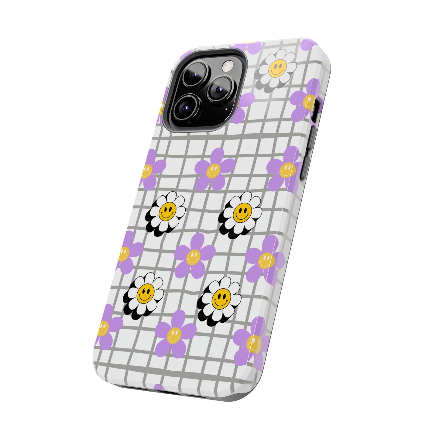 Phone Case - Flower Smiley Design