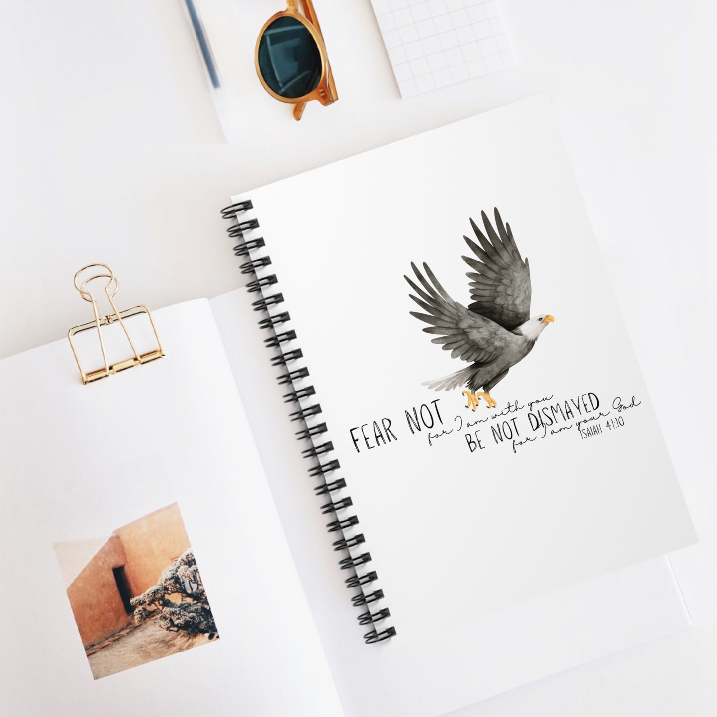 Faith Journal Notebook - Isaiah 41:10
