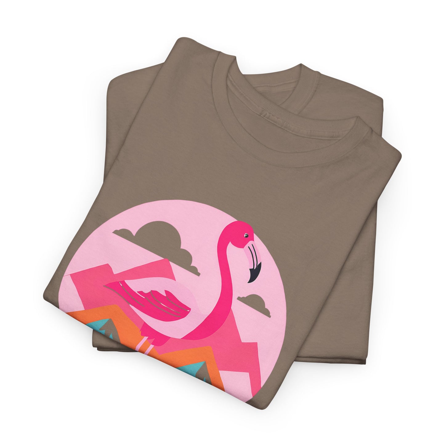 Flamingo Tee- Cotton T-shirt
