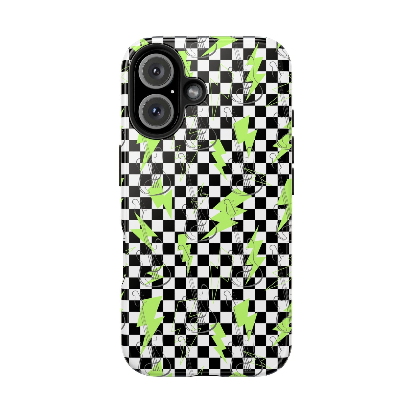 Phone Case - Lightening Guitar Rock the Day Design