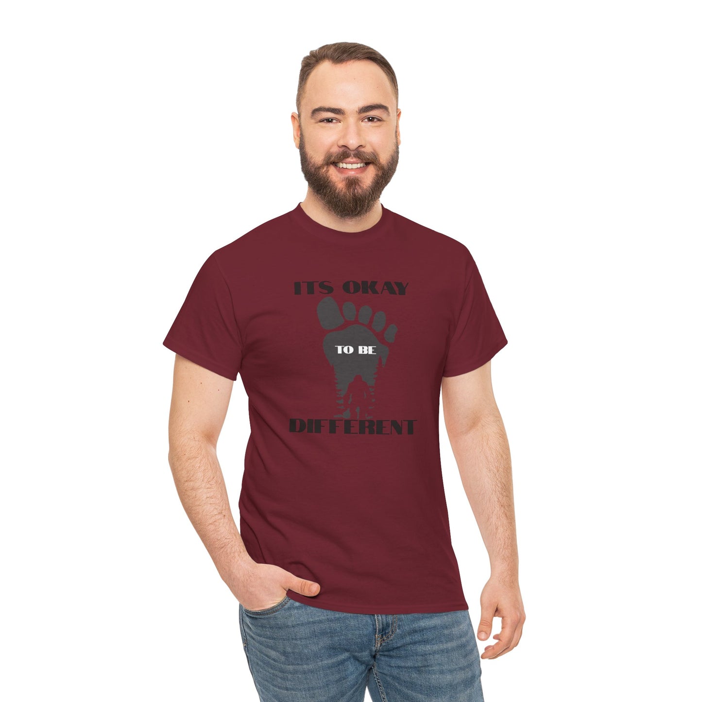 Big Foot Unisex Tee - Embrace Being Different