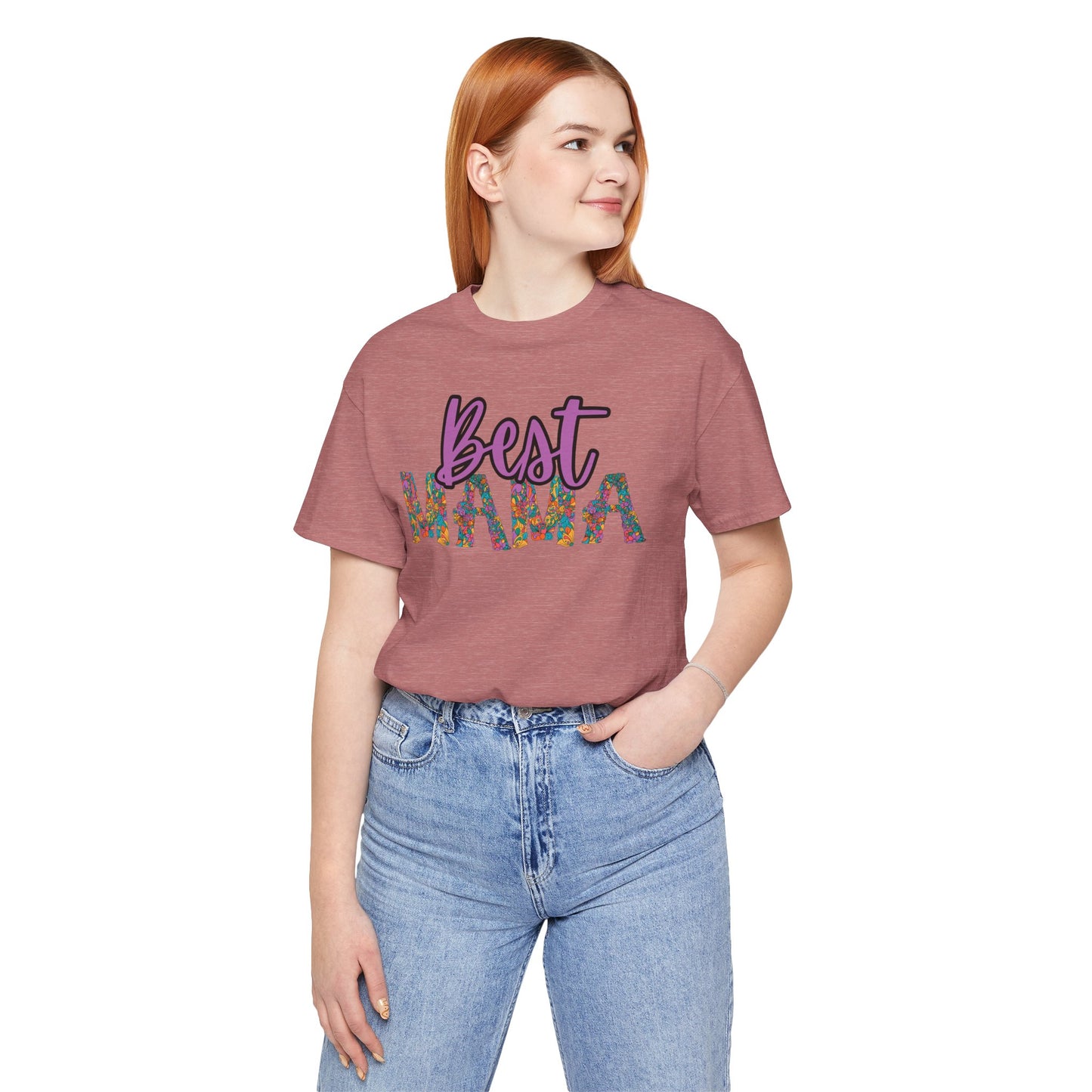 Floral 'Mama' Tee