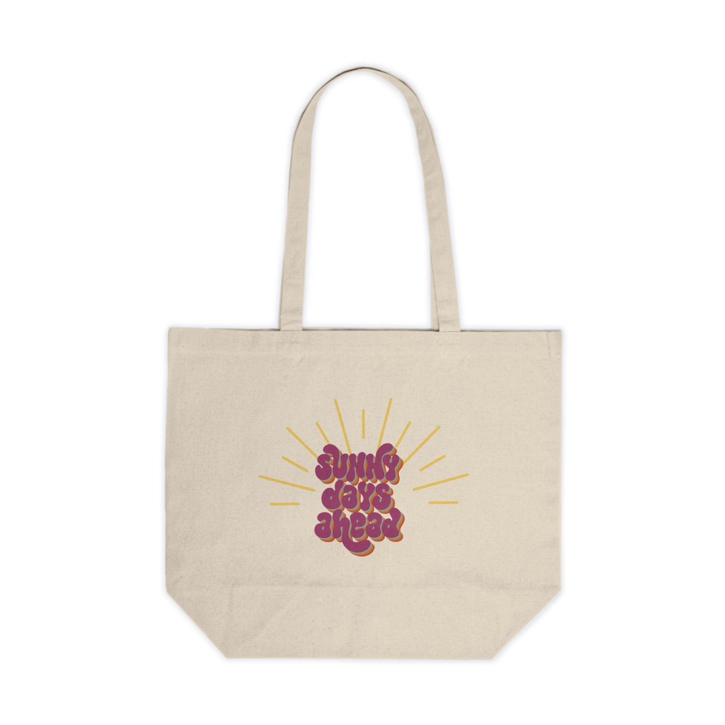 Sunny Days Canvas Tote Bag