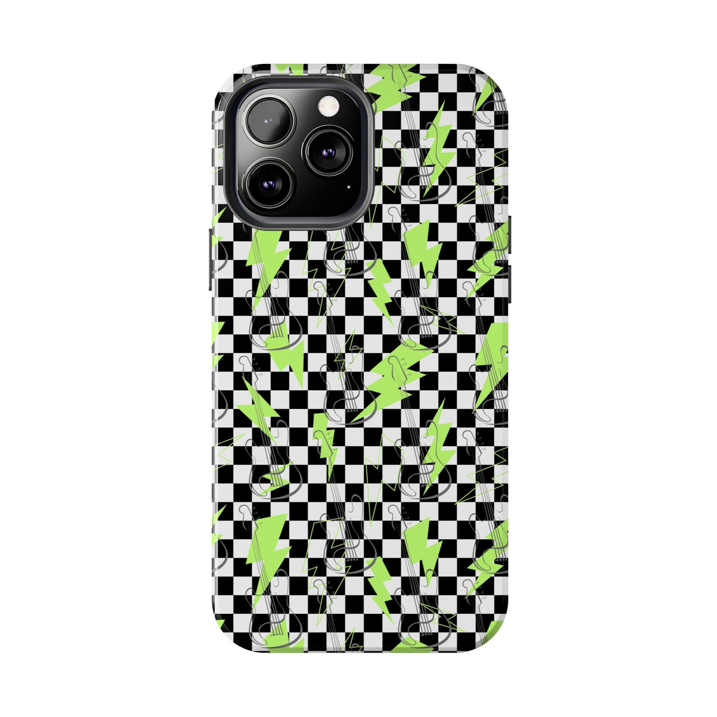 Phone Case - Lightening Guitar Rock the Day Design