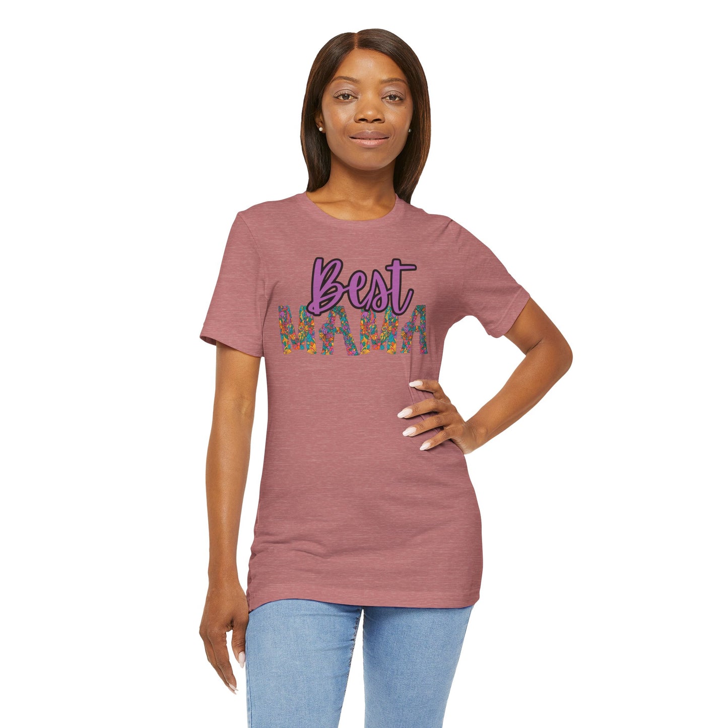 Floral 'Mama' Tee
