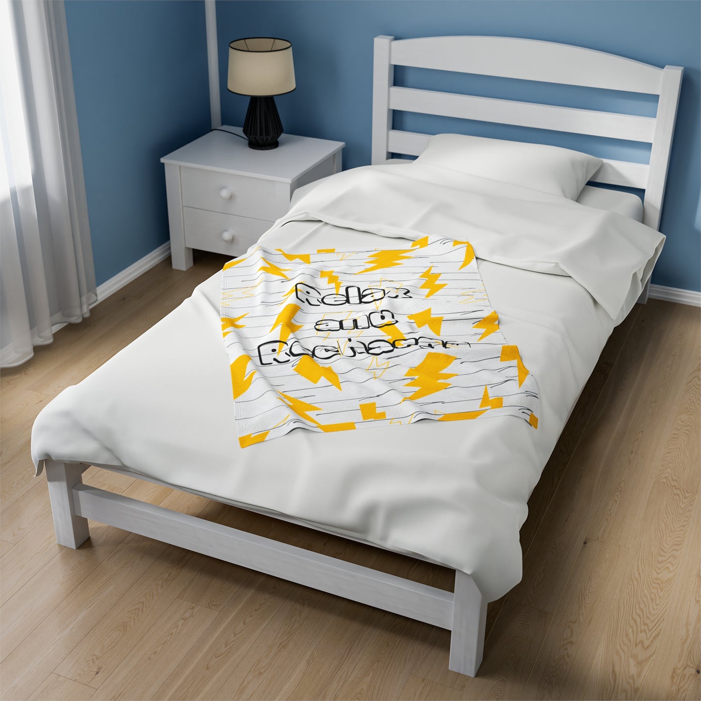 Plush Blanket - Relax and Recharge Cozy Throw