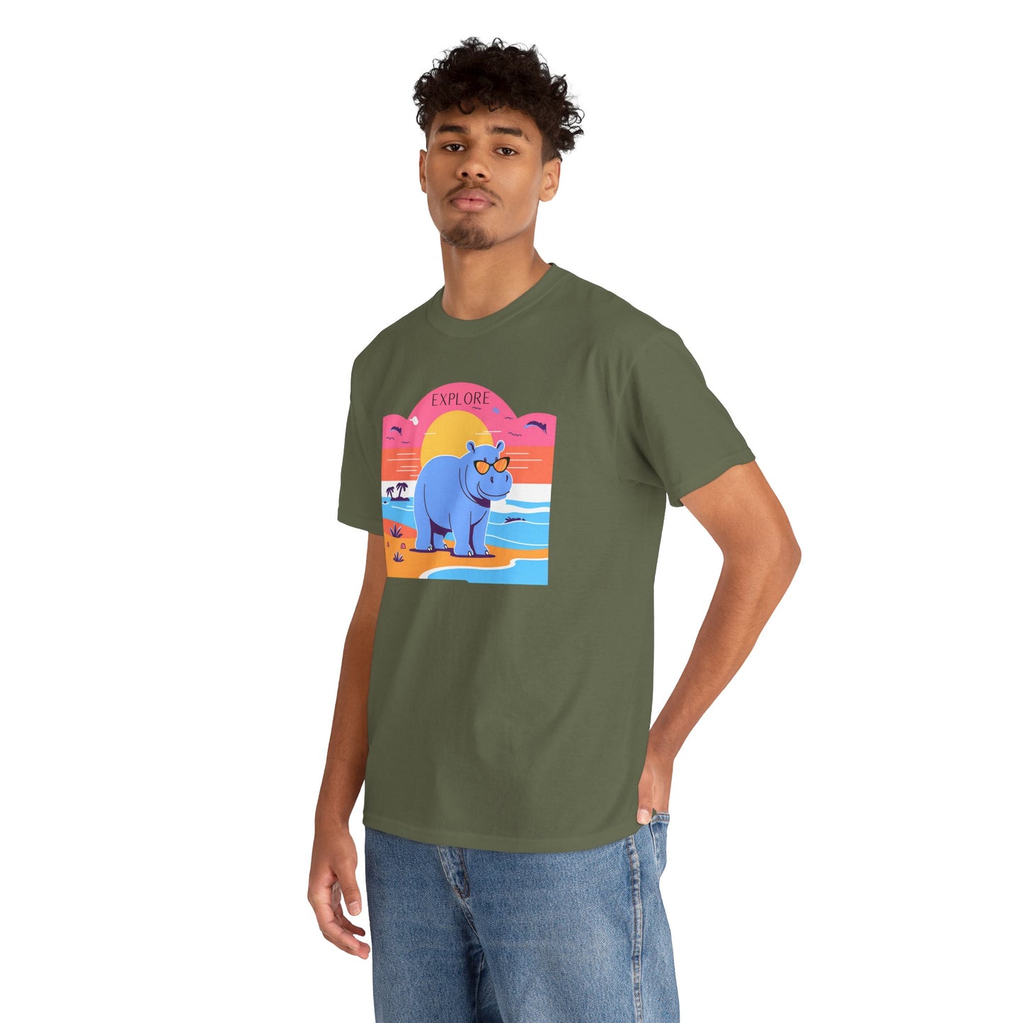Happy Hippo Tee