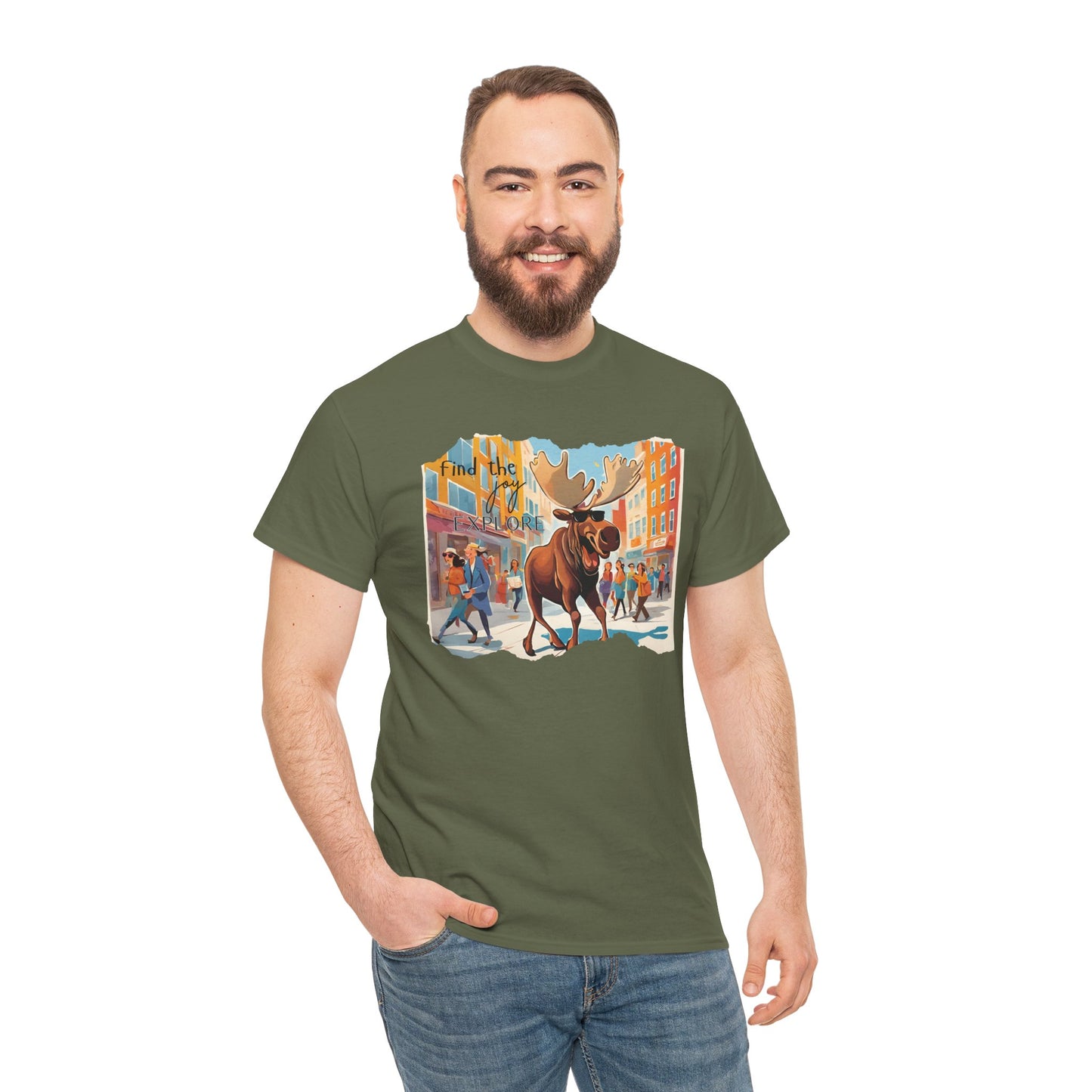 Joyful Moose Explorer T-Shirt