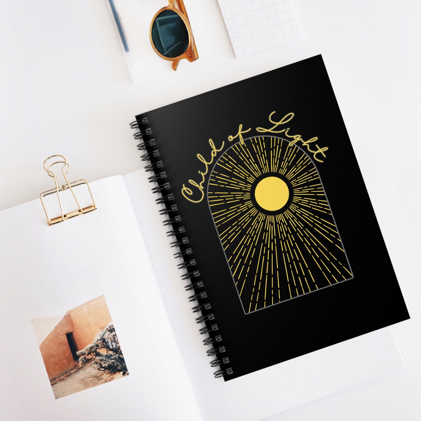 Faith Journal - Spiral Notebook