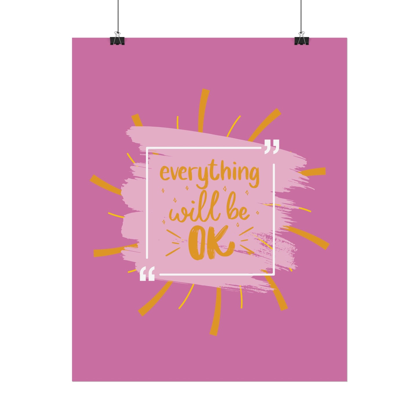 Everything Will Be Ok -Poster