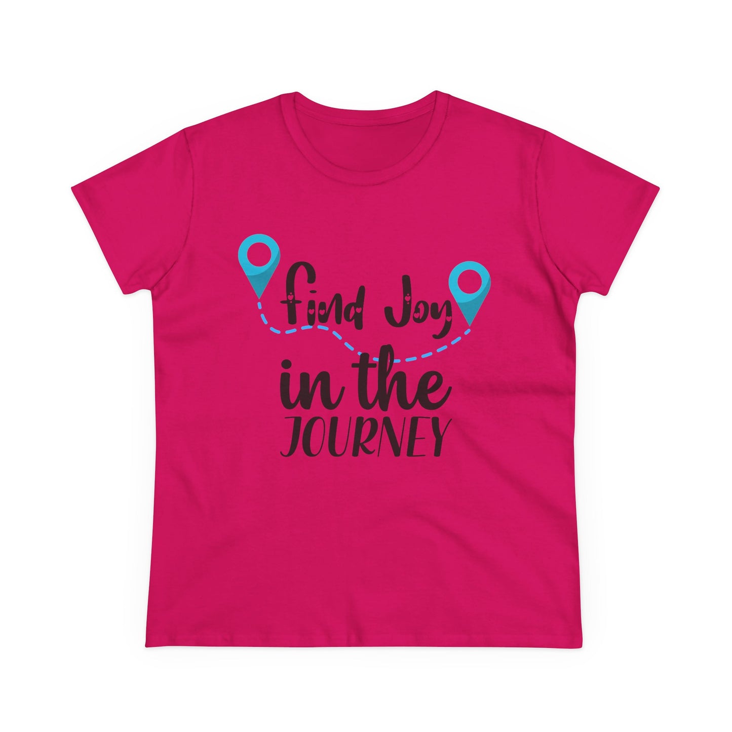Cotton Tee - Find Joy in the Journey Graphic Shirt