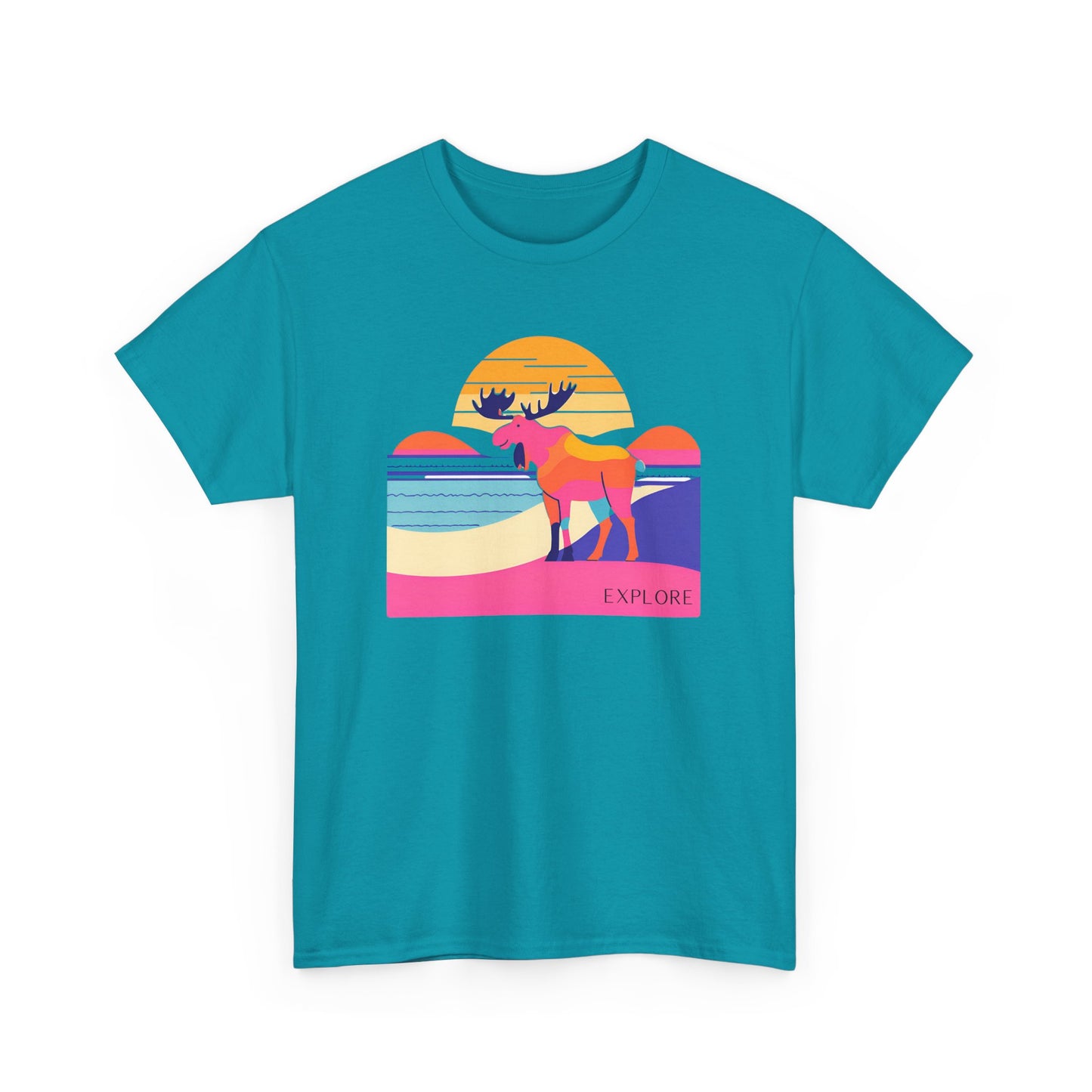 Explore Moose Tee - Adventure Lovers