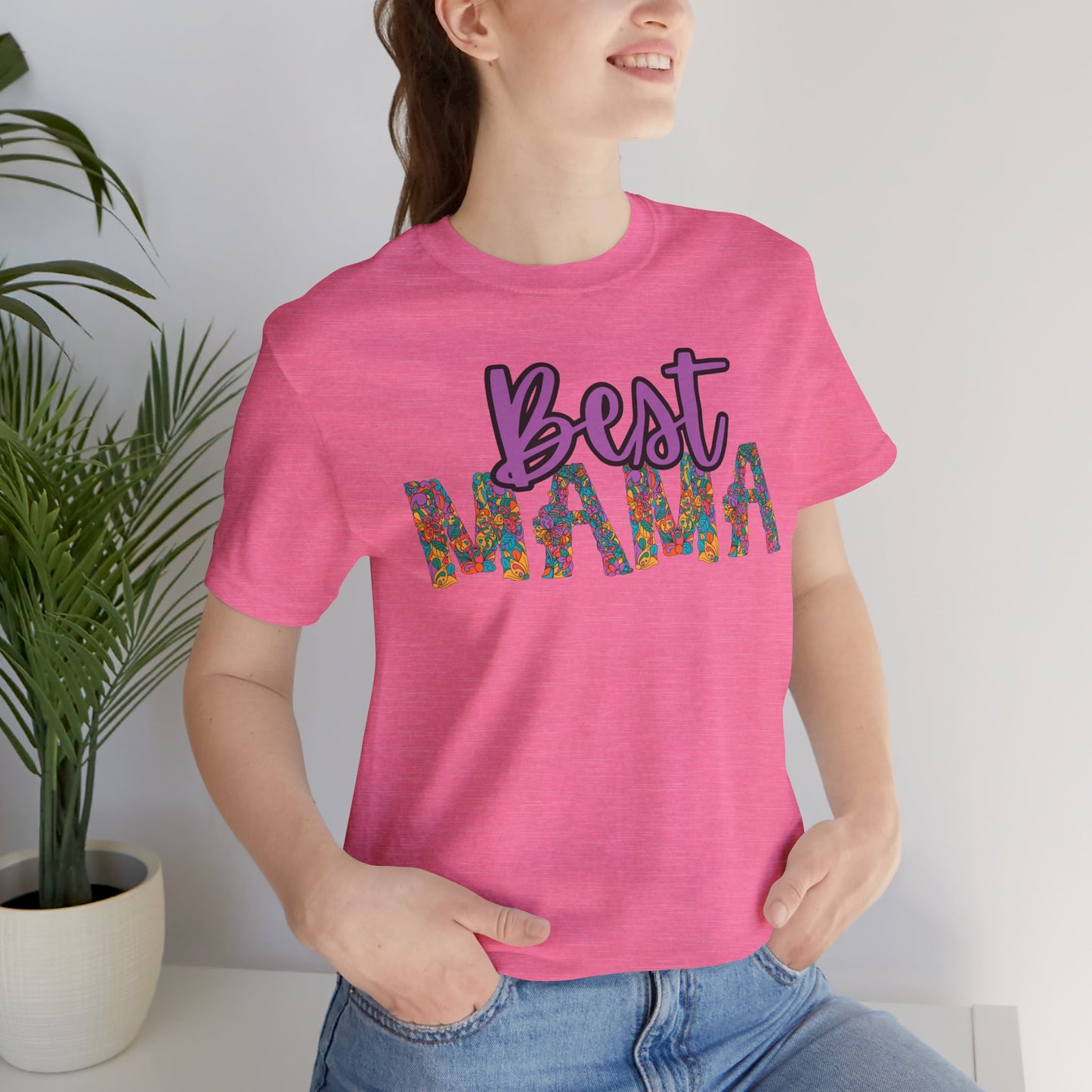 Floral 'Mama' Tee