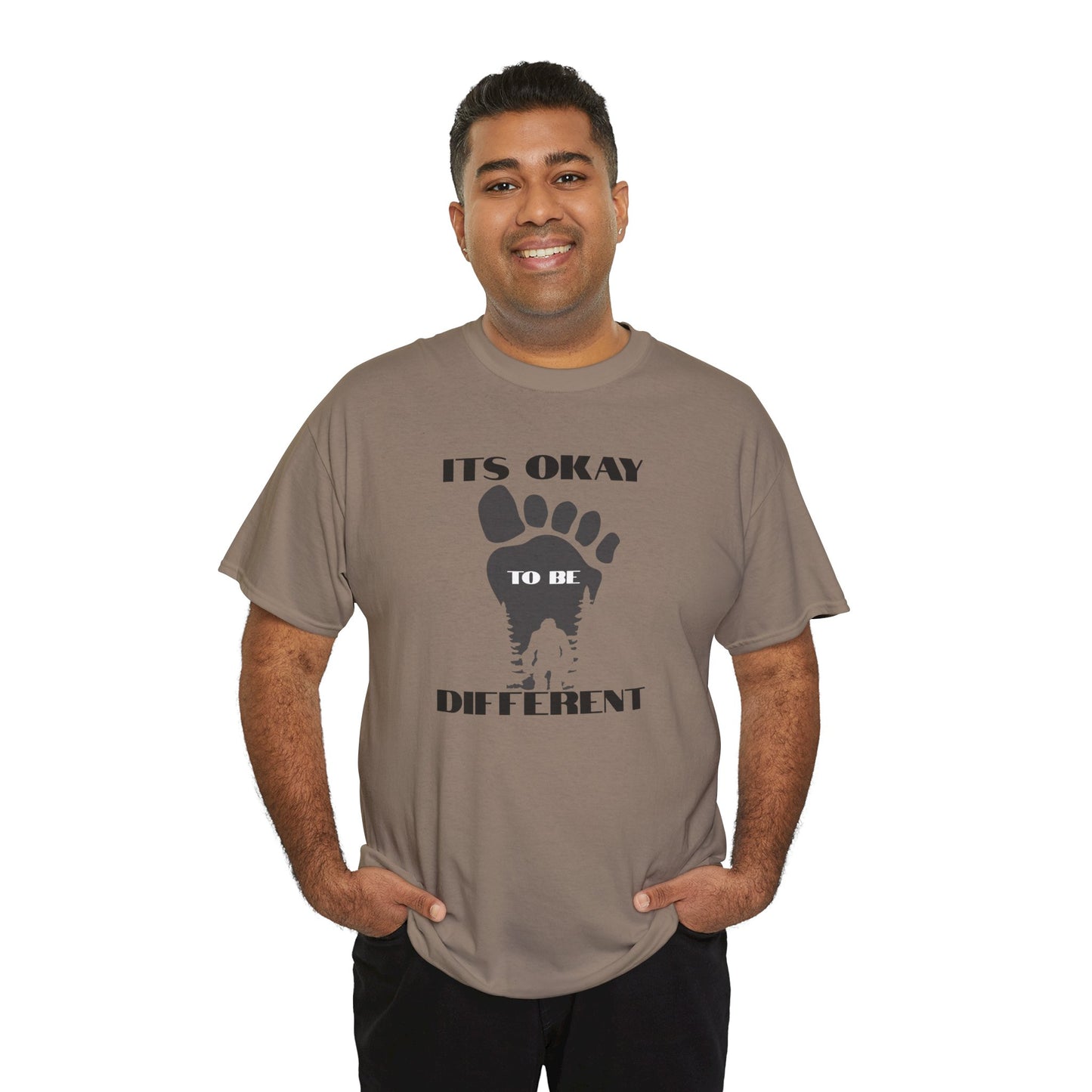 Big Foot Unisex Tee - Embrace Being Different